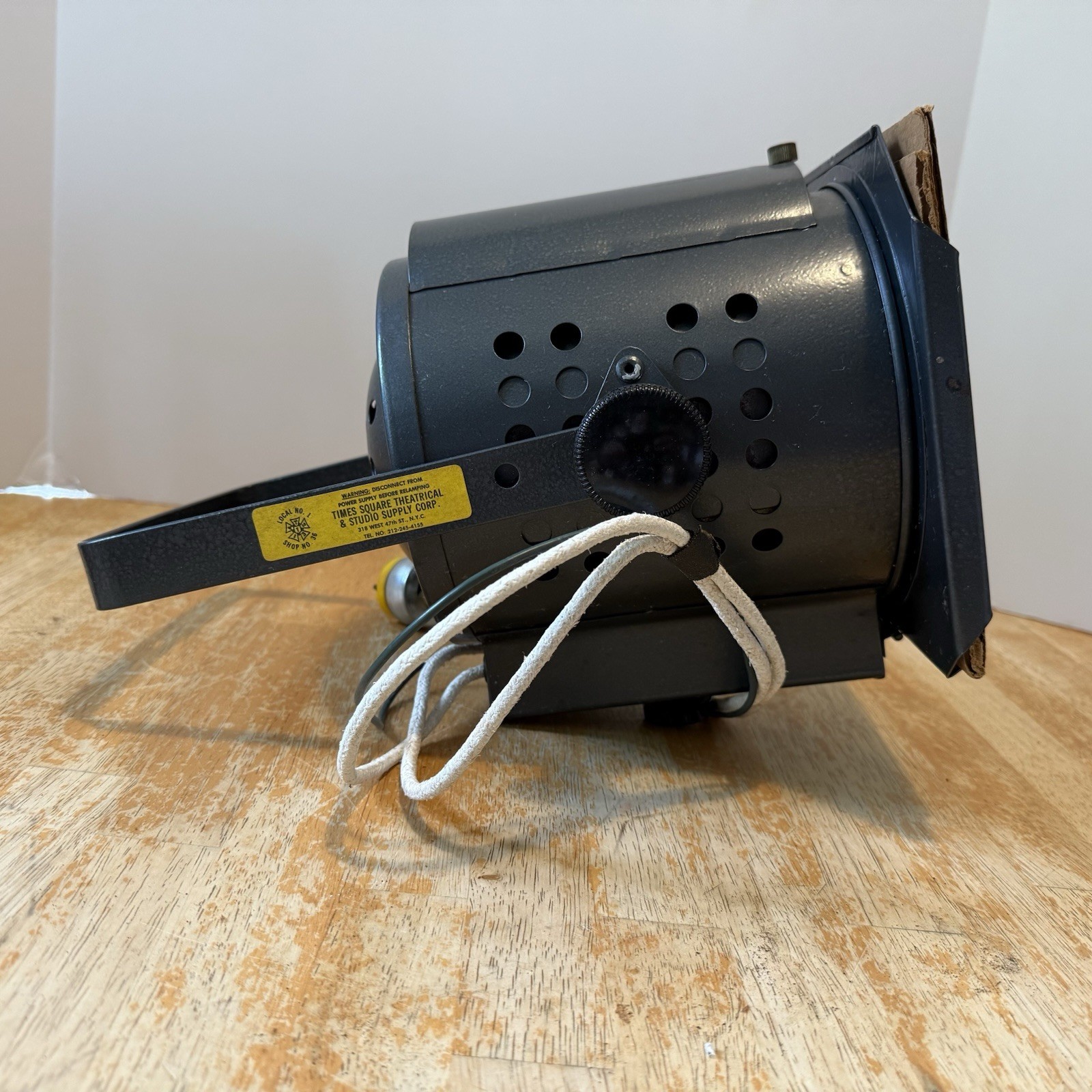 70’s Fresnel TIMES SQUARE Theatrical And Studio Supply LIGHTING Sealed