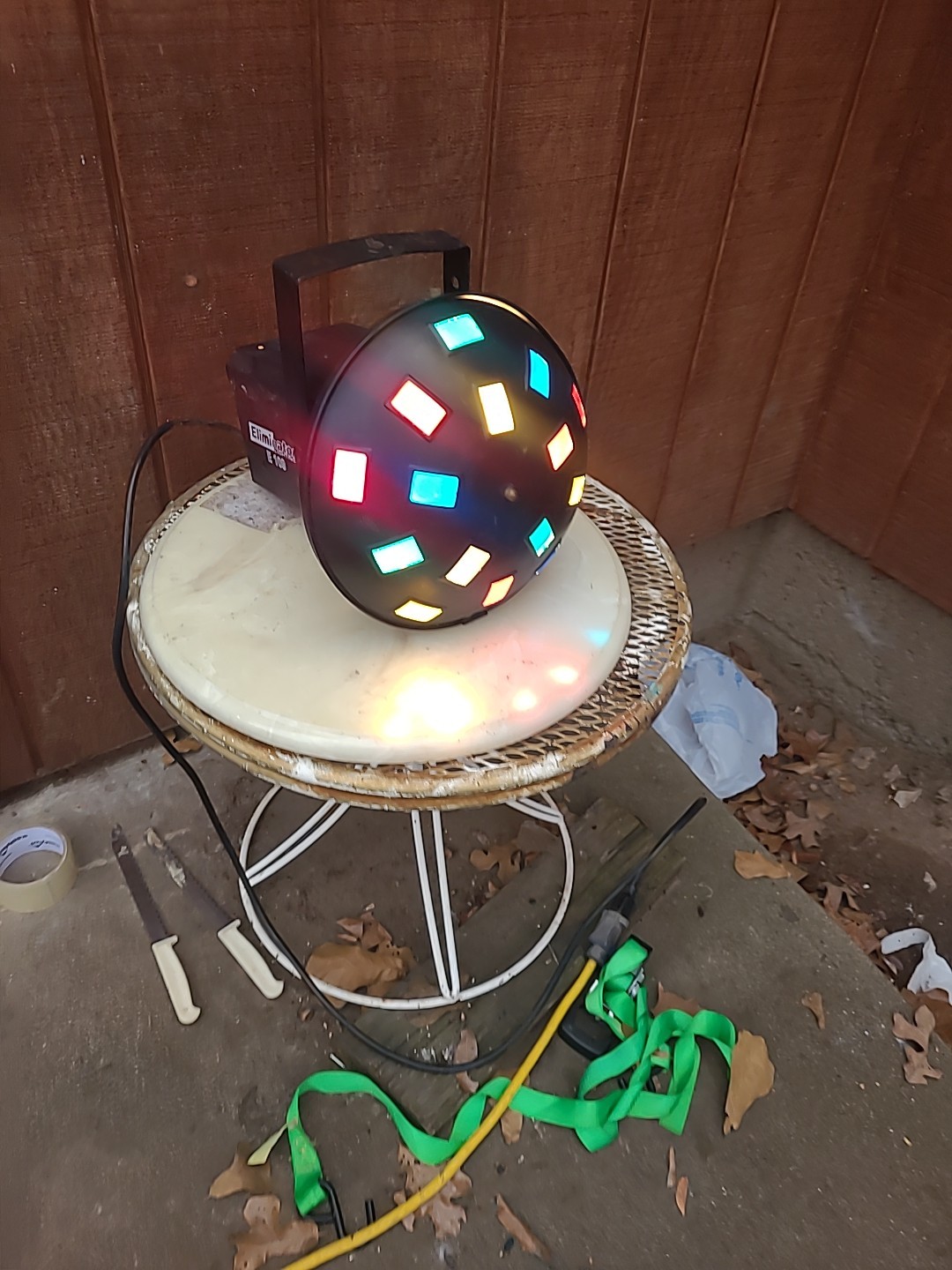 Vintage Eliminator Stage Lighting Model E109 Dj Colors Lights