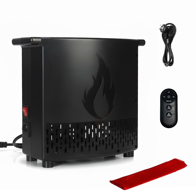 LED Electronic Flame Lamp Flame Light Simulated Campfire Light w/ Remote Control