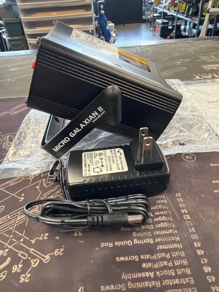 ADJ-AMERICAN DJ MICRO GALAXIAN II w/ Manual, Remote, and Power Cord (MAD038426)