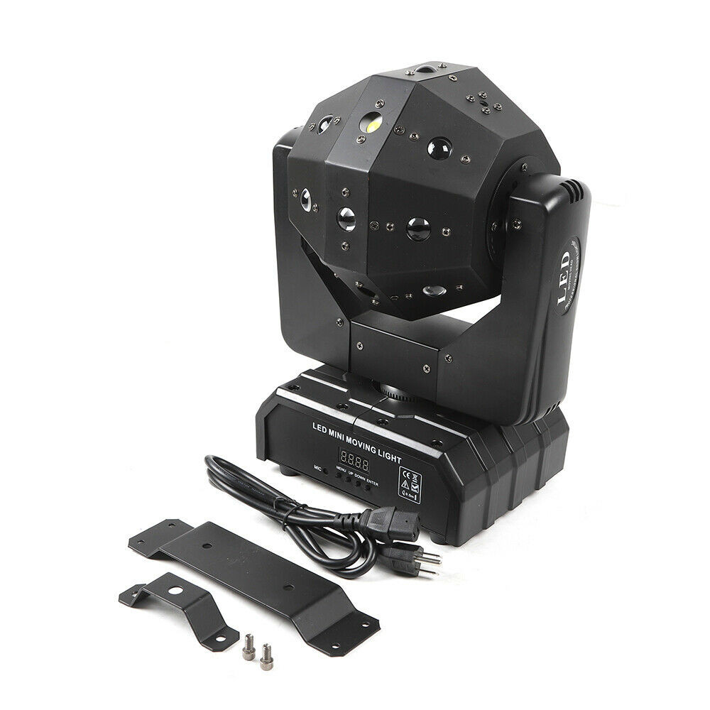 RGBW LED Laser Moving Head Stage Light DMX DJ Disco Party Effect Lighting USA