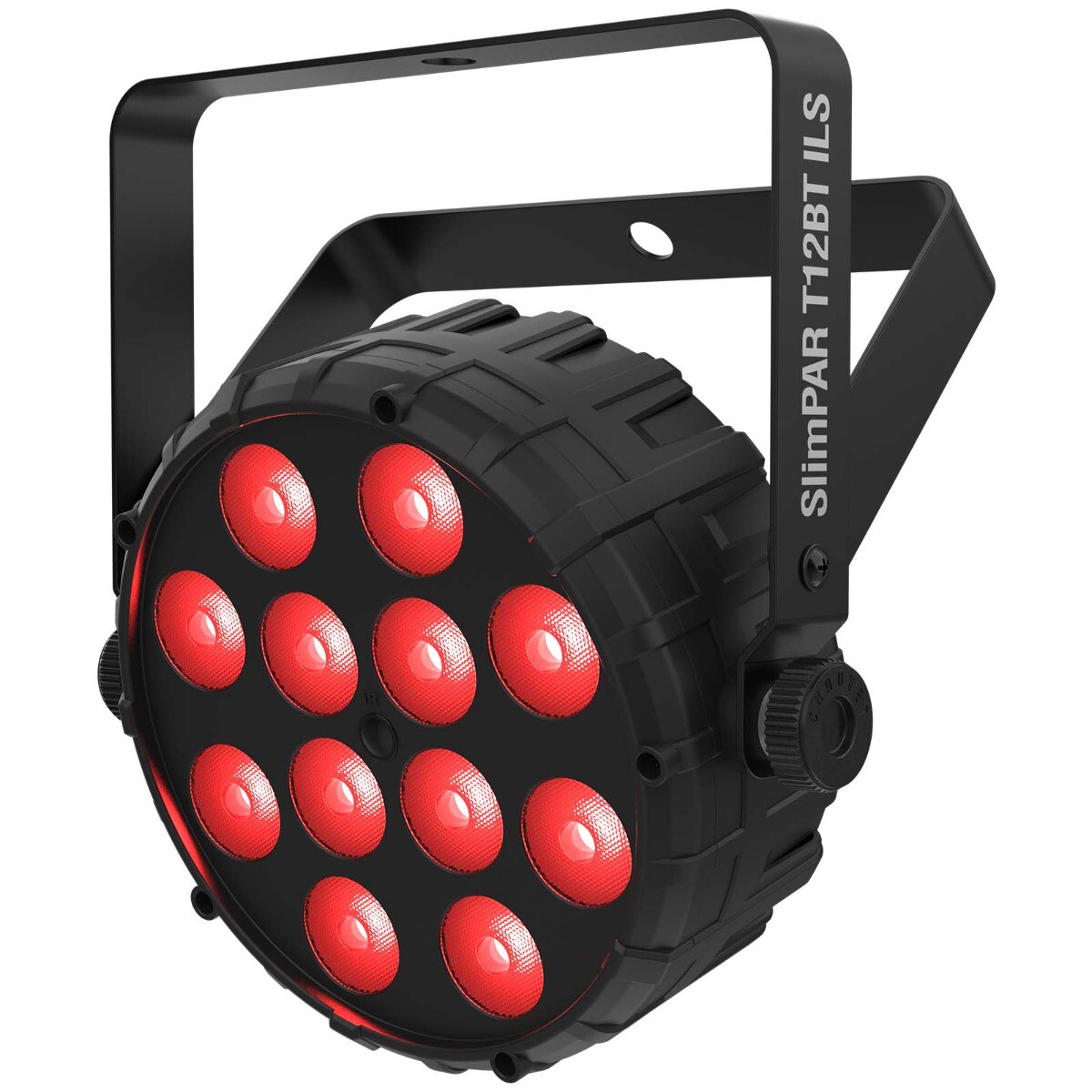 Chauvet DJ SlimPAR T12 BT ILS RGB LED Compact Par Wash Lights w Bluetooth 4 Pack