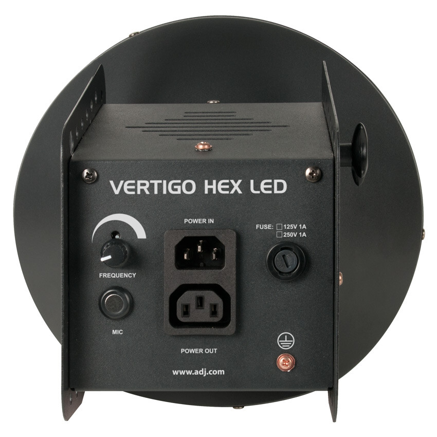 American DJ VERTIGO HEX LED 12 Watt 6-Color RGBCAW RGB+Cyan Amber White FX Light
