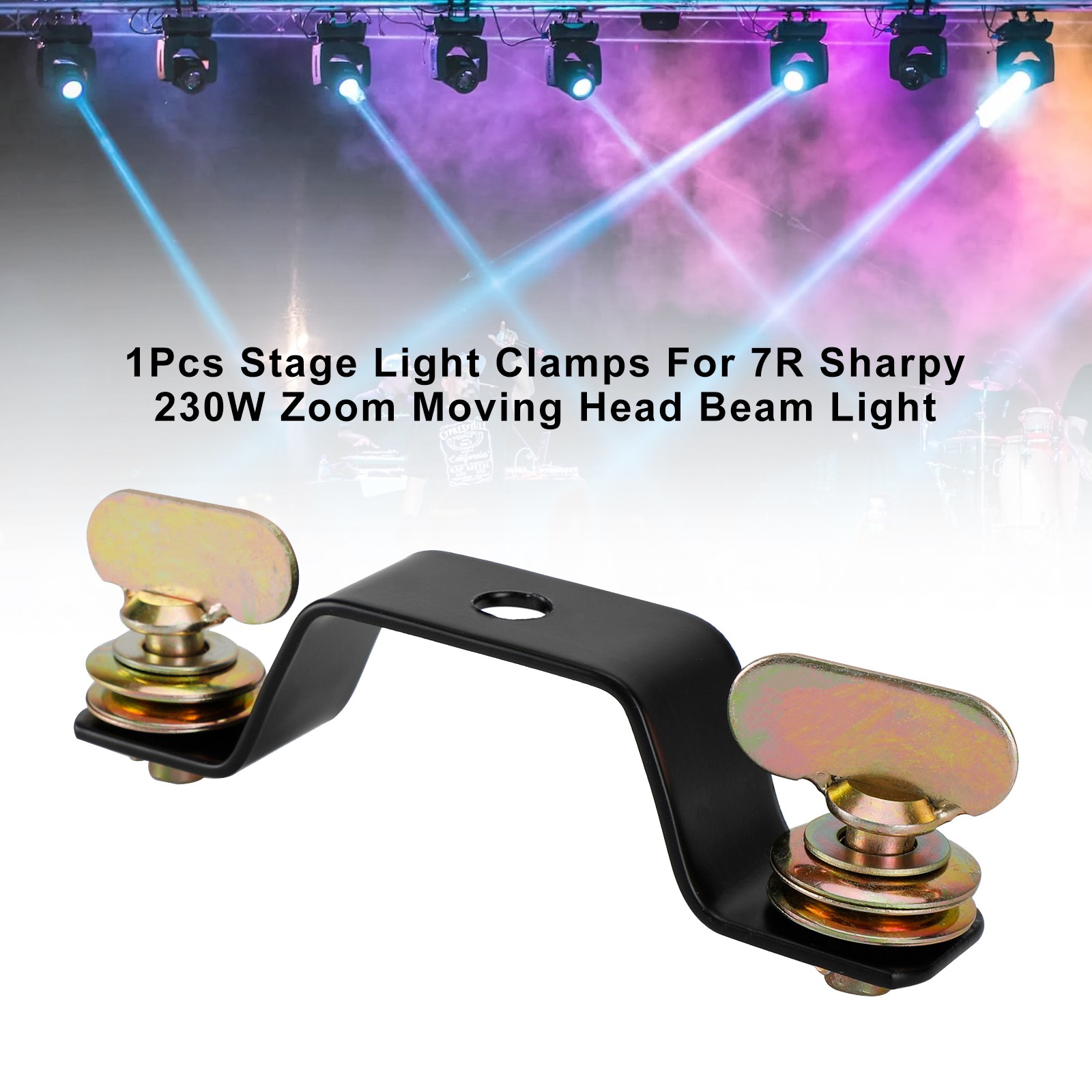 1Pcs Stage Light Clamps For 7R Sharpy 230W Zoom Moving Head Beam Light US