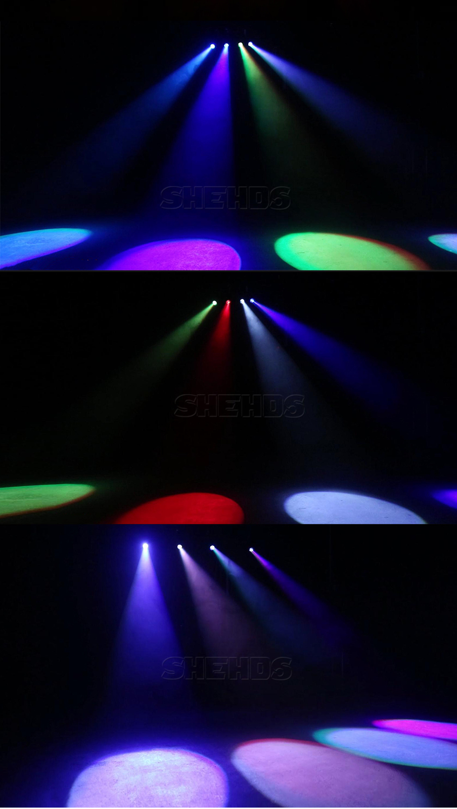 SHEHDS Mini LED Spotlight 10W Lighting With DMX For Party Club DJ Disco Bar