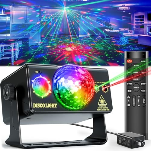 Party Lights Dj Disco Light Disco Ball Light LED Stage Strobe Plastic shell 1
