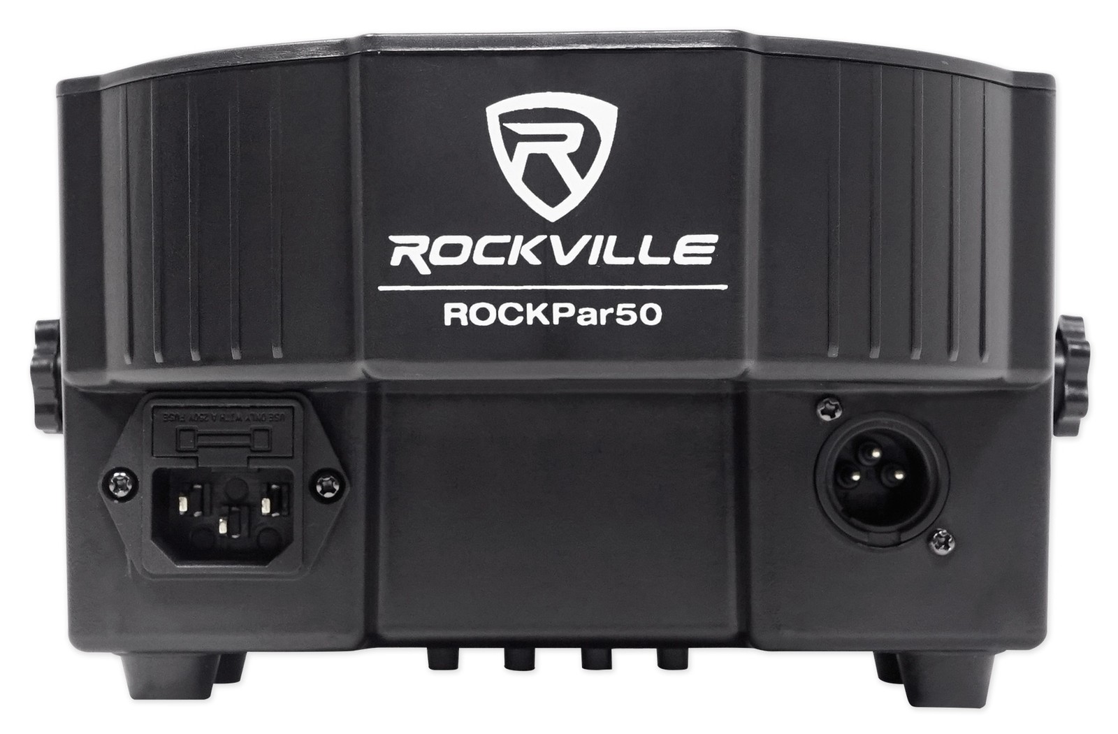 (4) Rockville RockPAR50 LED RGB Compact Par Can DJ/Club DMX Wash Lights
