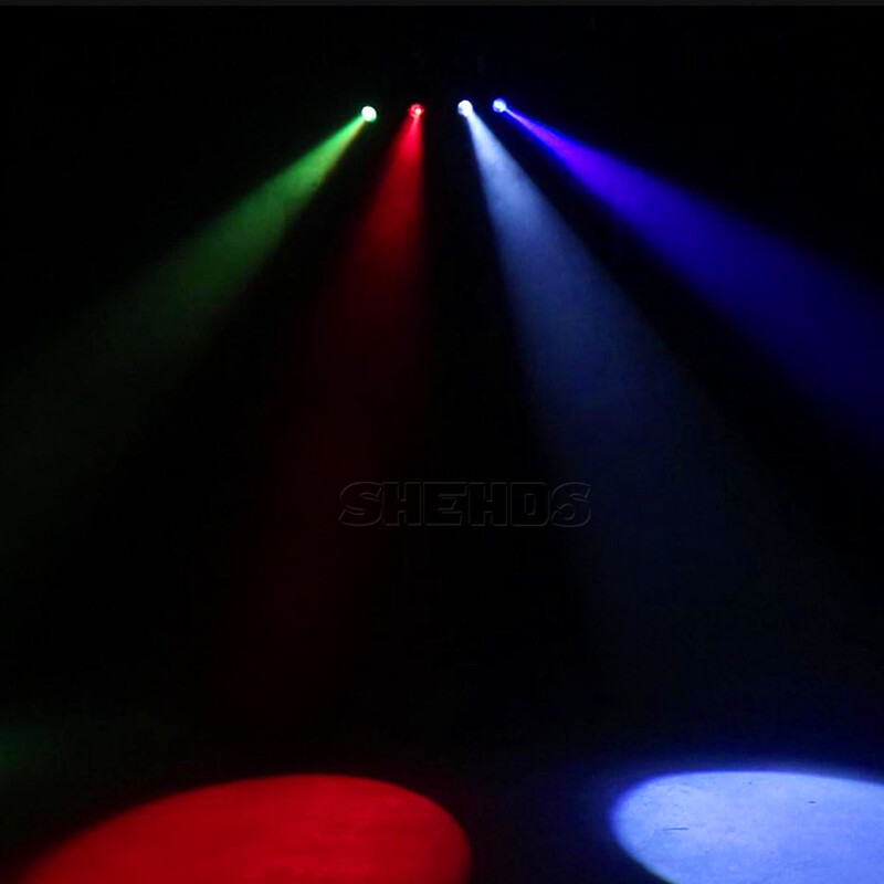 SHEHDS Mini LED Spotlight 10W Lighting With DMX For Party Club DJ Disco Bar