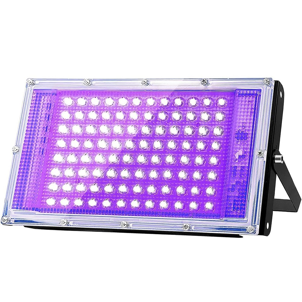 100W UV Black Light Bar LED Floodlight Stage Blacklight Party DJ Club Christmas