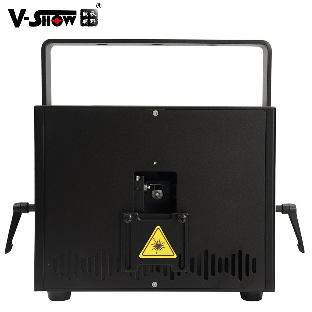VSHOW 1pc 10w Full Color RGB Animation Laser 10w Stage Laser Light Disco Lasers