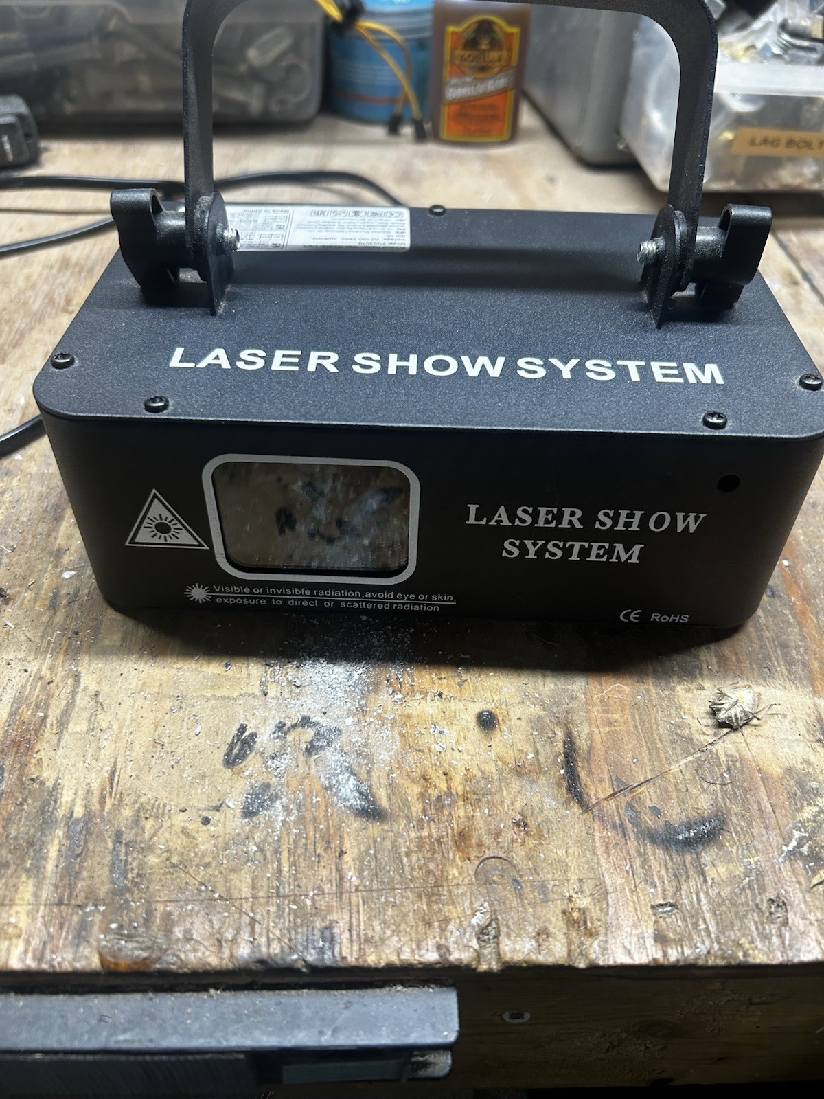 Animation DMX RGB LED Laser Beam Projector DJ Disco Party Stage Laser Light
