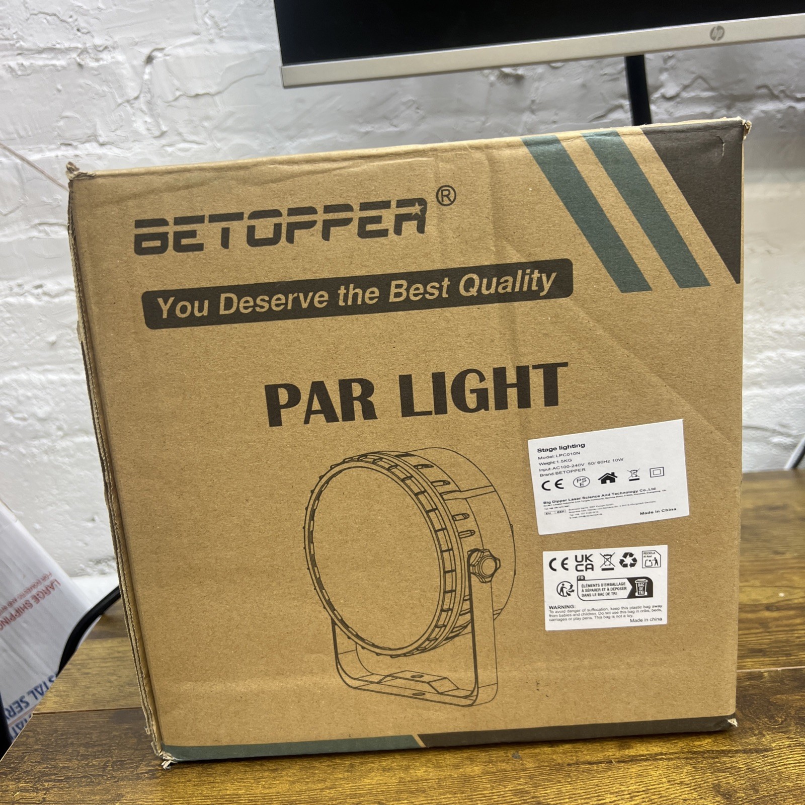 Betopper 54 * 4W High CRI Par Light, CRI/RA 90 RGBW 4 in 1 Ultra-Bright LED Stag