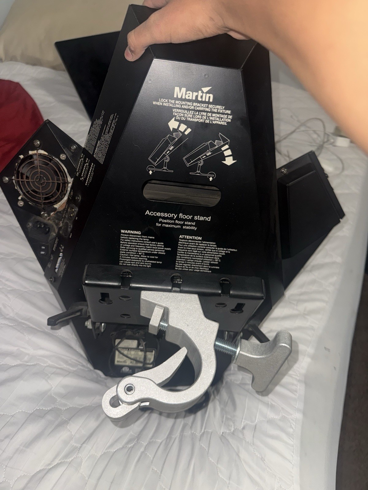 Martin WIZARD EXTREME Effect Light, Fan Cooled, with Mounting Bracket