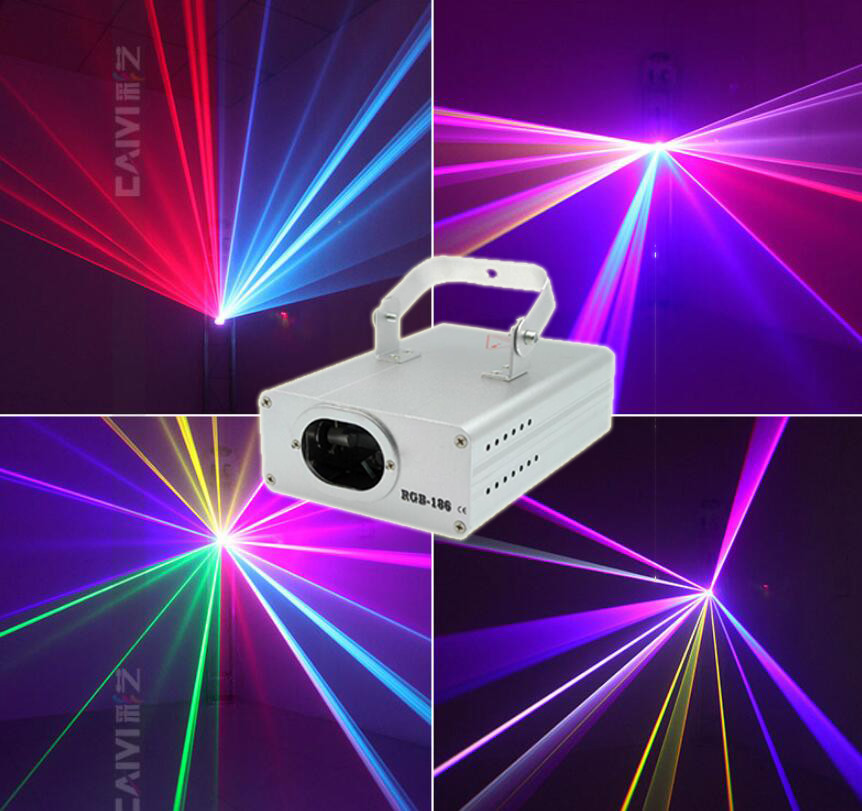 DMX 3D Effect 1050mW Red Green Blue Full color Laser Christmas Decor Lighting Yc