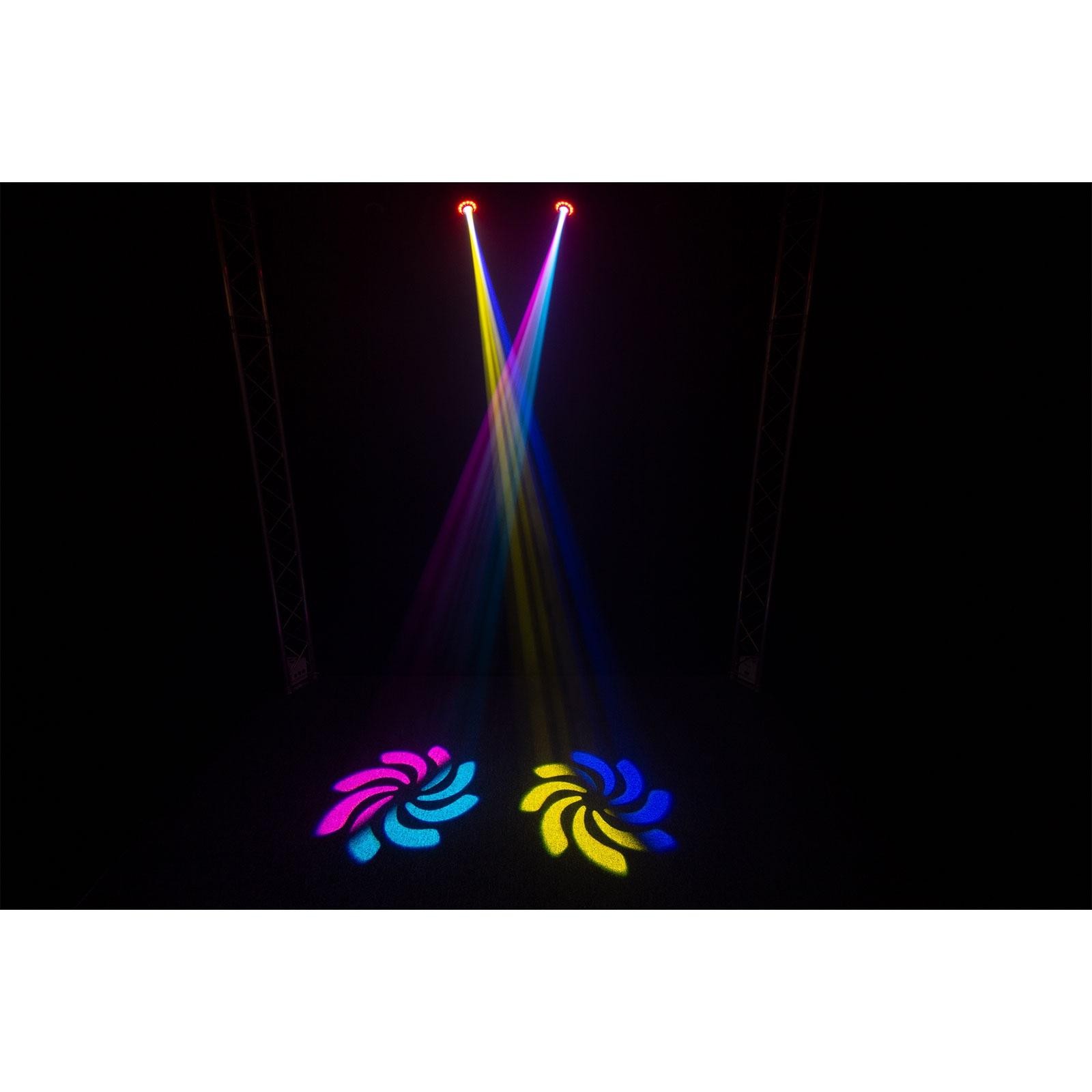 ColorKey Mover Halo Spot Compact RGB LED DJ Stage Moving Head Light Fixture