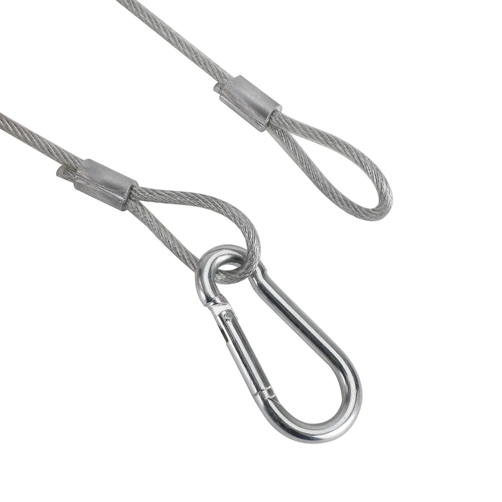 1Pcs 26.4″Steel Wire Safety Security Cable For Stage Light Clamp Par Light