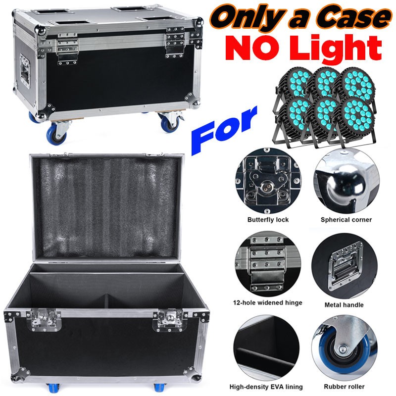 270W Stage Lights RGBW DMX Color Change Par Light Party DJ Disco Xmas Show &Case