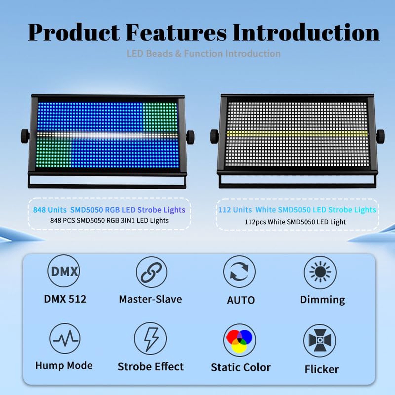 MINGJIE RGBW LED strobe light