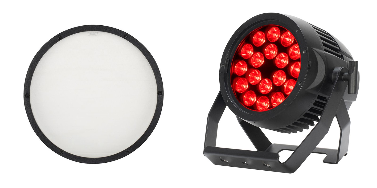 American DJ Encore LP18IP IP65 RGBL LED DMX Wash Light+1×40 Degree Frost Filter