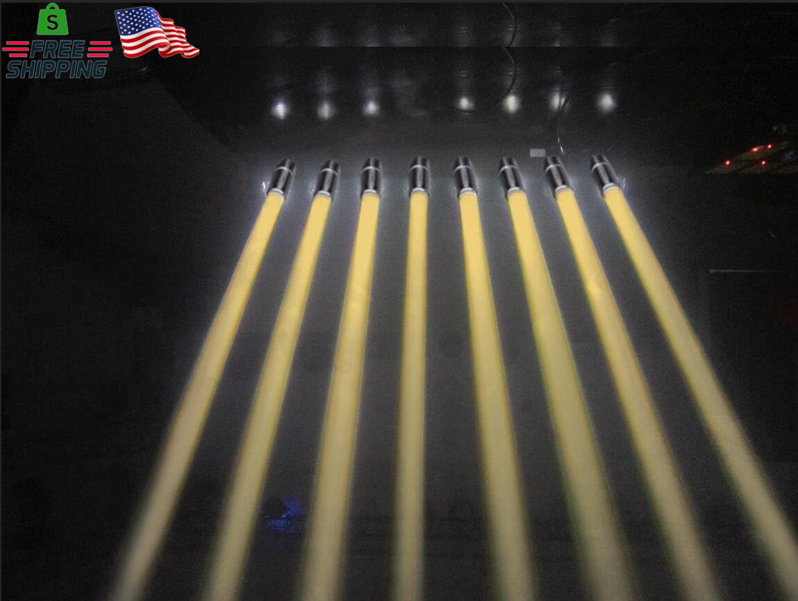 LED Pinspot Stage Light,Senlan 6W Double White/Cool White&Warm White Pinspot by