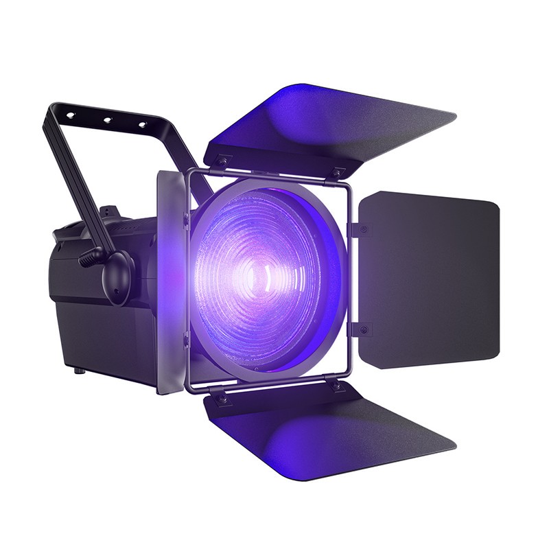SHEHDS 350W LED Spot RGBW/RGBWAUV Zoom Spotlights With Barn Door Stage Disco DJ