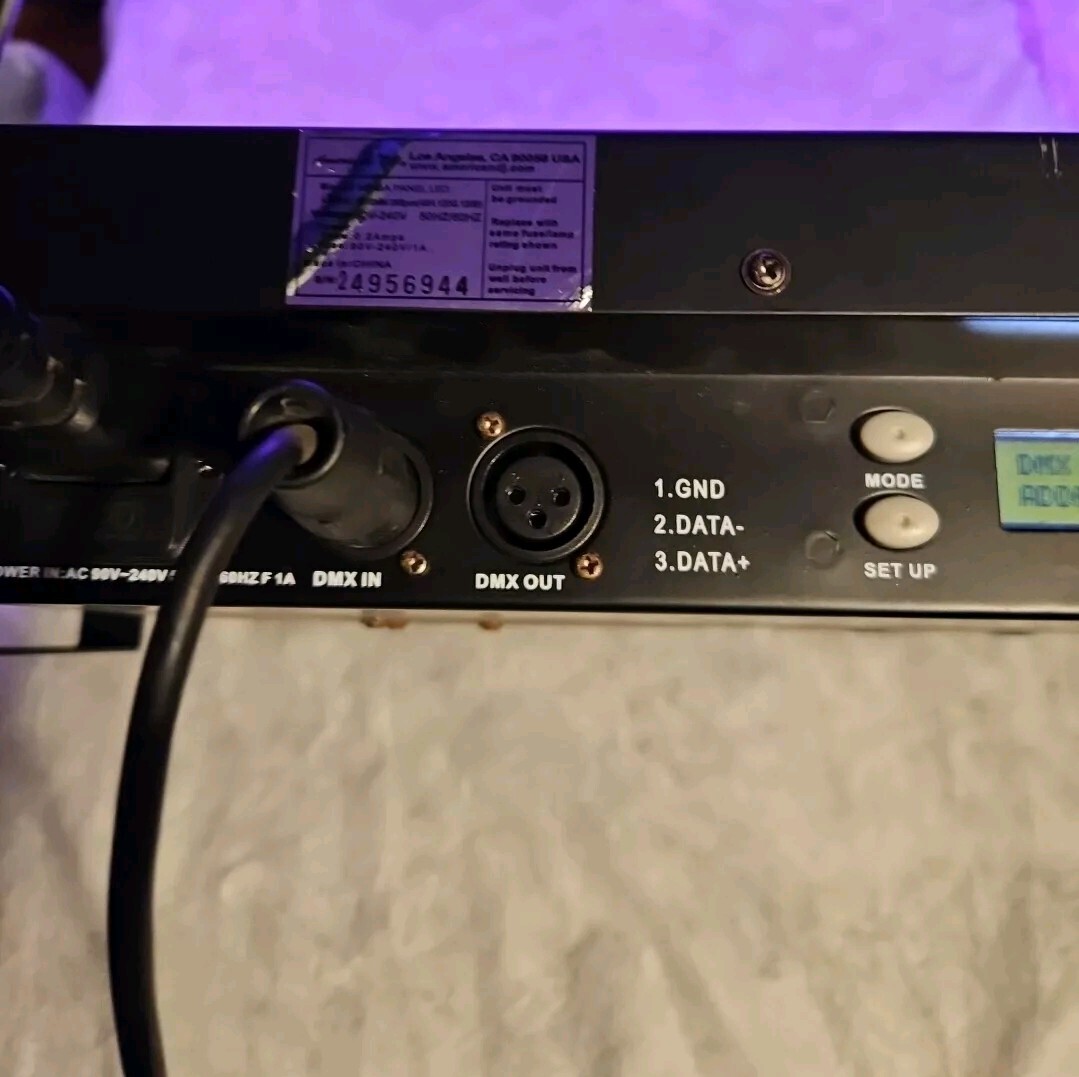 American DJ MEGA Panel LED Lamp 288 PCS 90-240V w/ Power Cord TESTED