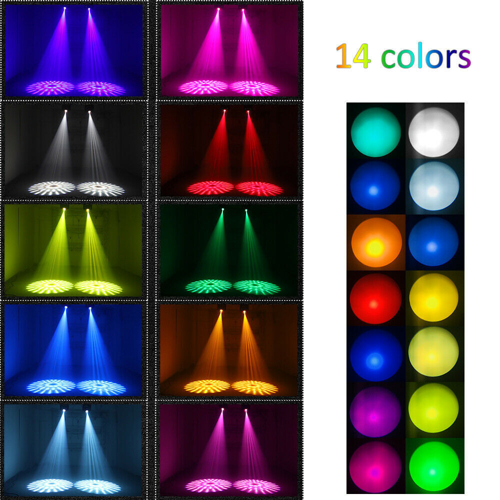 230W LED Moving Head Light Gobo Beam Spot Stage Lighting DMX Bar Club with Case