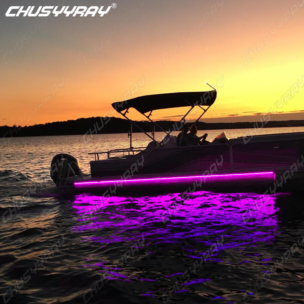 LED Black Light Night Fishing LED Strip UV Ultraviolet Boat Bass Fishing 12v 5M