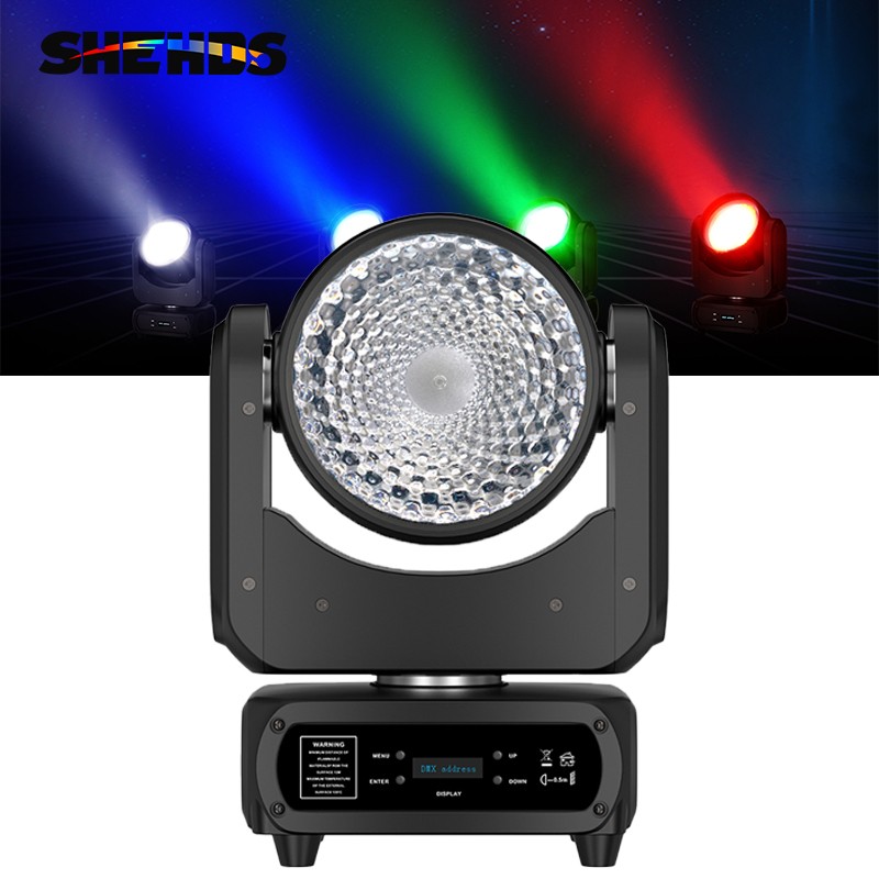 SHEHDS LED 120W Wash Spotlight RGBW 4IN1 Moving Head Light For DJ KTV Party Bar