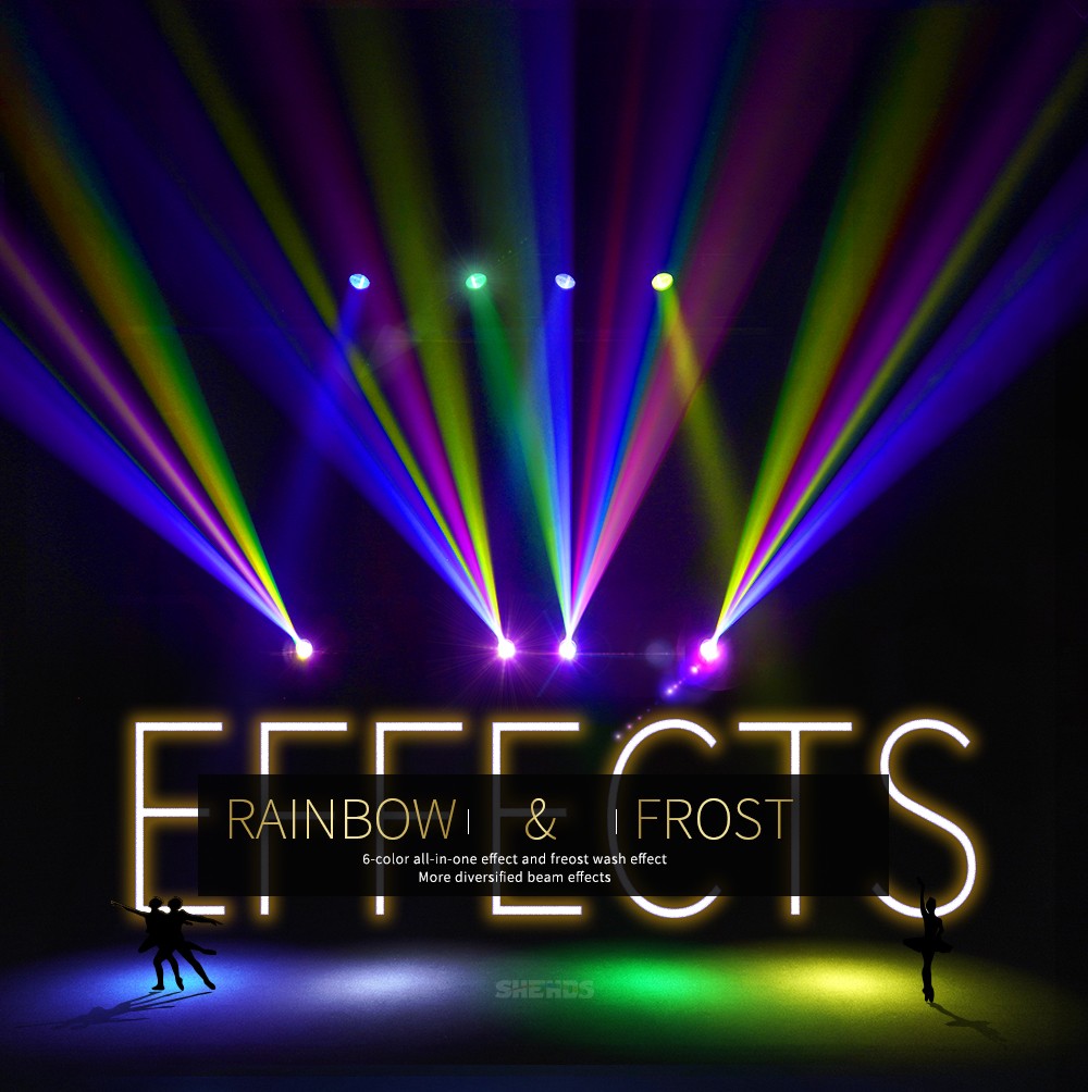 230W 7R/ 275W 10R / 350W 17R Beam Moving Head Light Disco Party Show Or Case