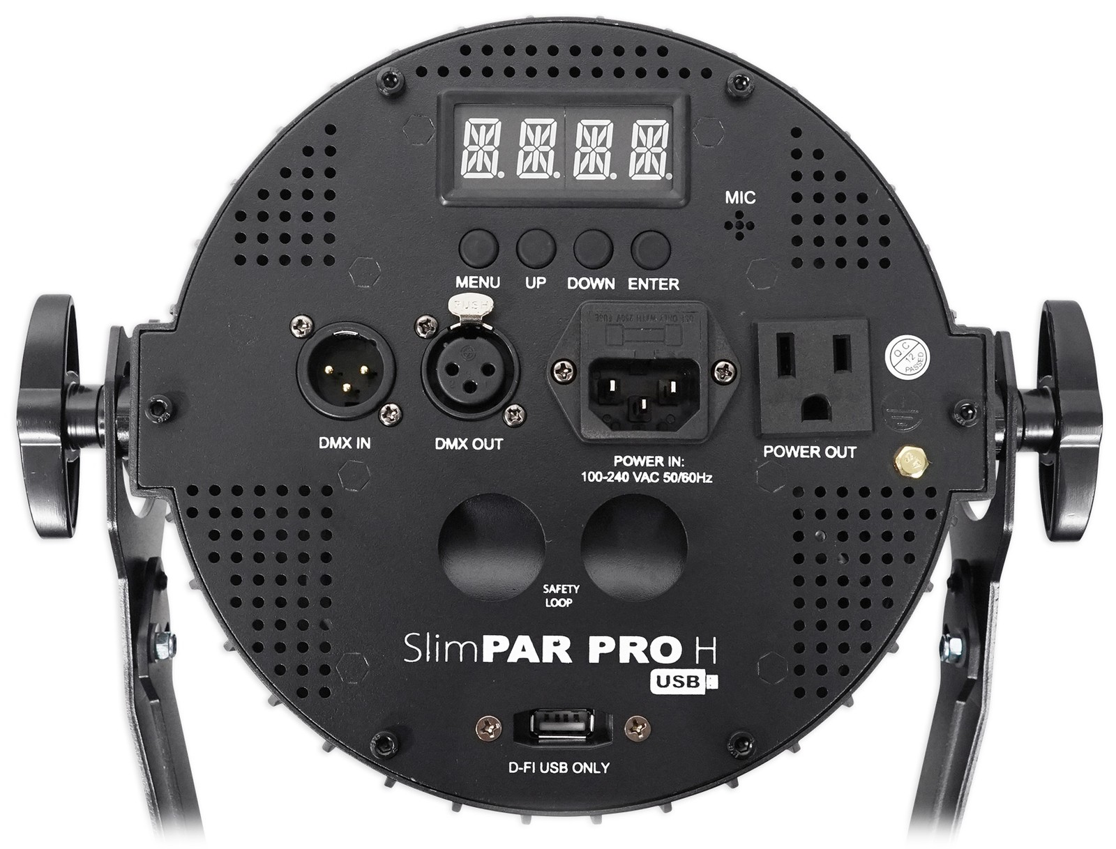 Chauvet DJ SlimPar Pro H USB D-Fi RGBAW+UV LED Par Can Wash Light Fixture