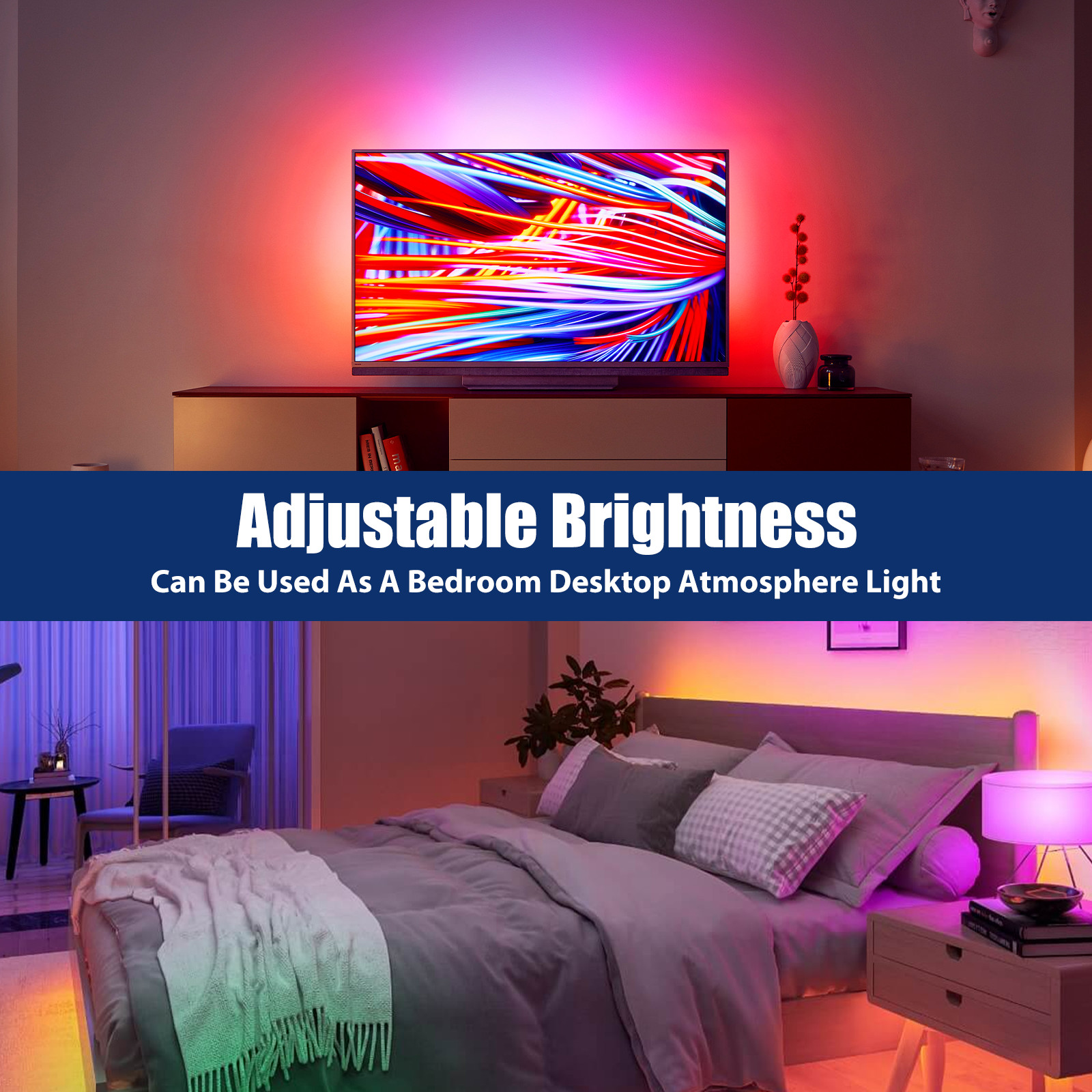 200W RGB Wall Wash Bar Light 48 LED Strobe DJ Party Disco Stage Effect Light DMX