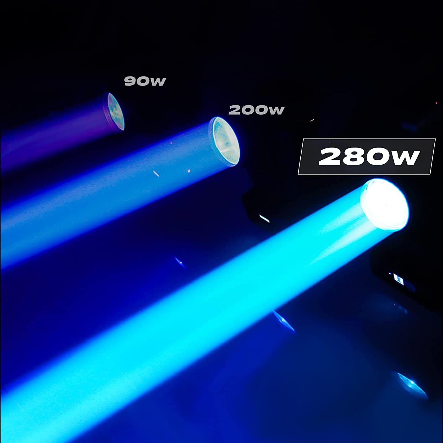 10PCS 10R 400W 17 Gobo LED Beam Spot Moving Head Stage Lighting Prism DMX & Case