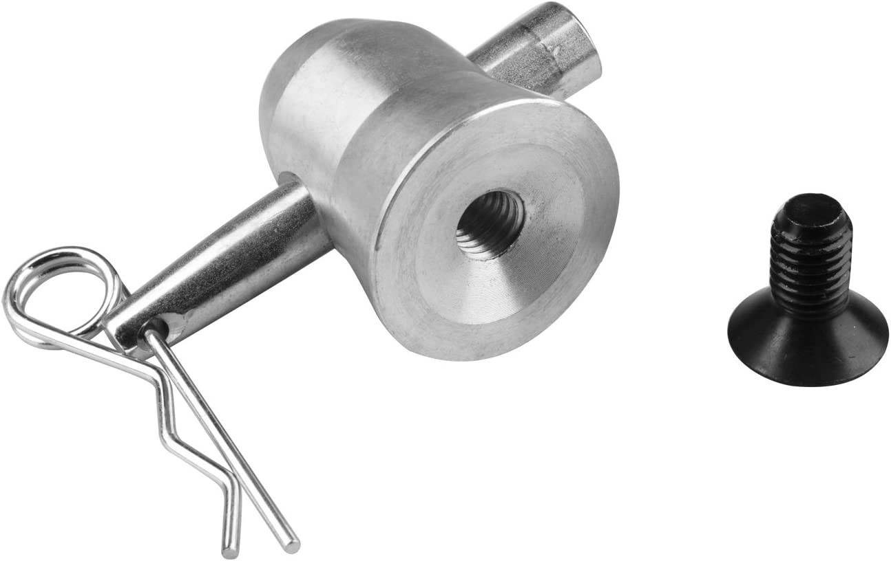 6Pack Aluminum Half Conical Coupler with Clips Pins for Stage Truss Bed Plate Fi