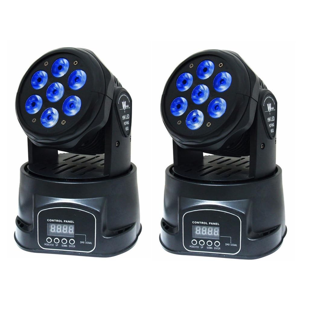 Moving Head Light 7 x 10W LED 4 in 1 RGBW Stage Lighting DJ Lights