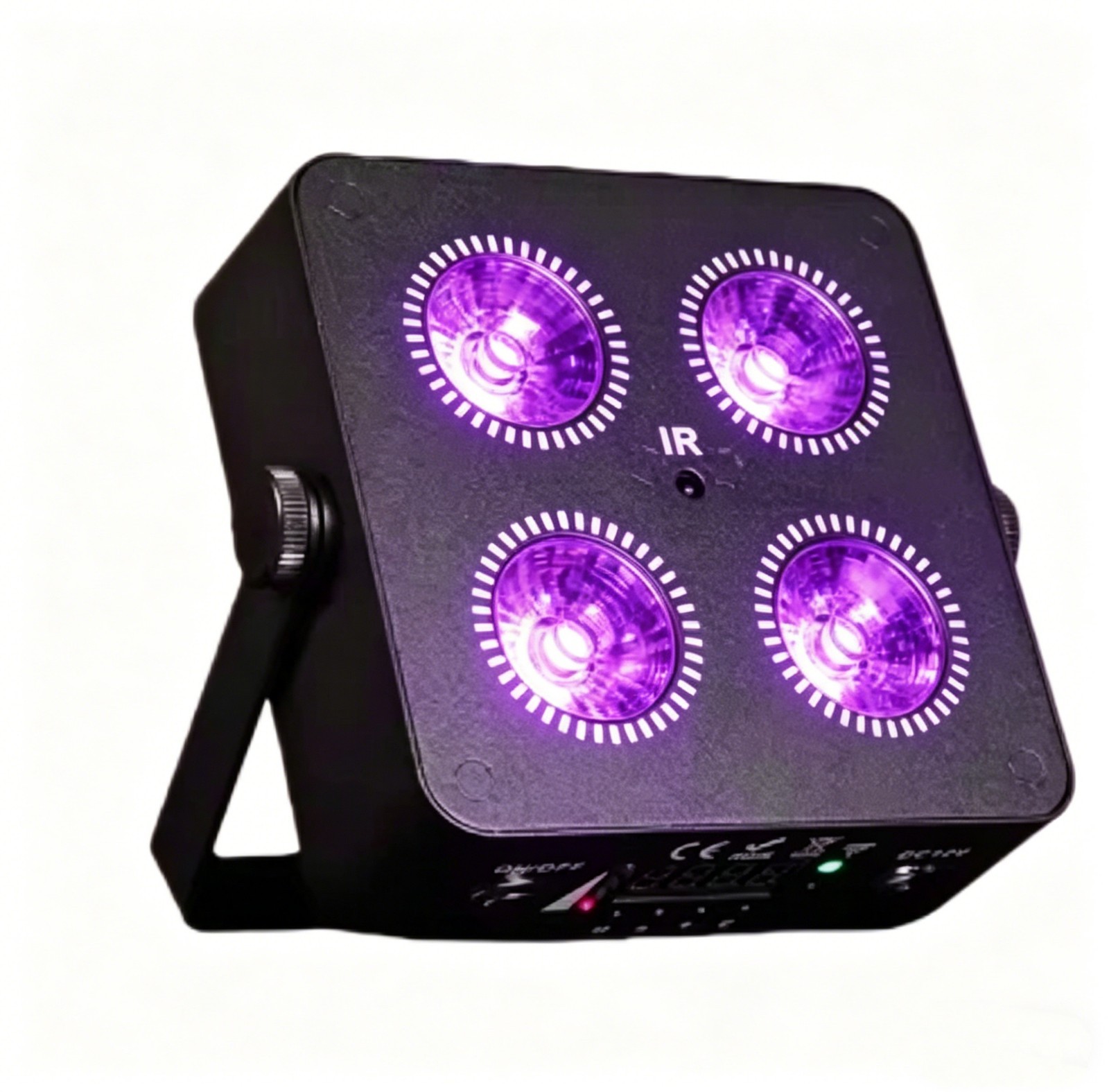 10/case recharge wash par IR4 X18w 6IN1 wireless battery app Wifi par uplight