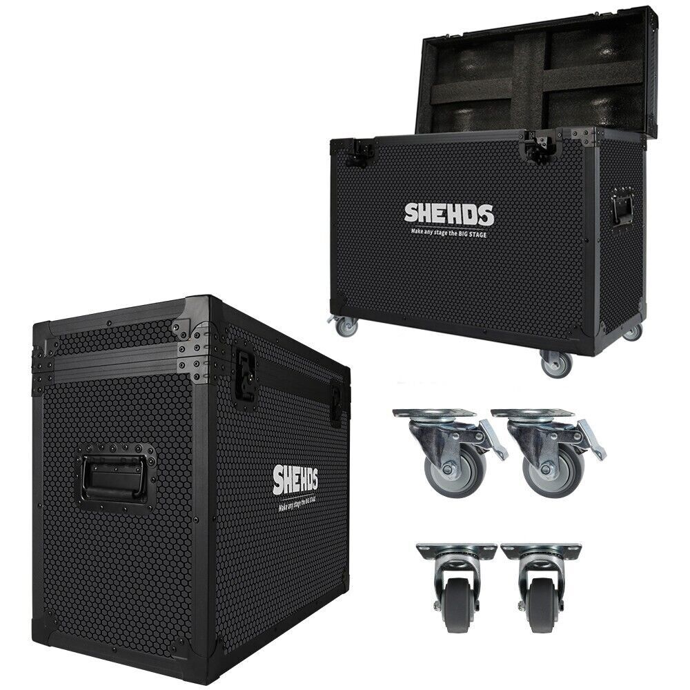 SHEHDS 2in1 Flightcase of Mini Beam LED 230W 7R Moving Head Lighting
