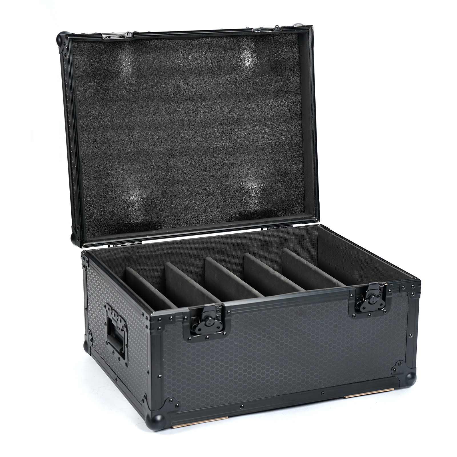 6X 200W RGBW 768LED Wall Wash Light Strobe DMX Stage Beam Light Party+1X CASE