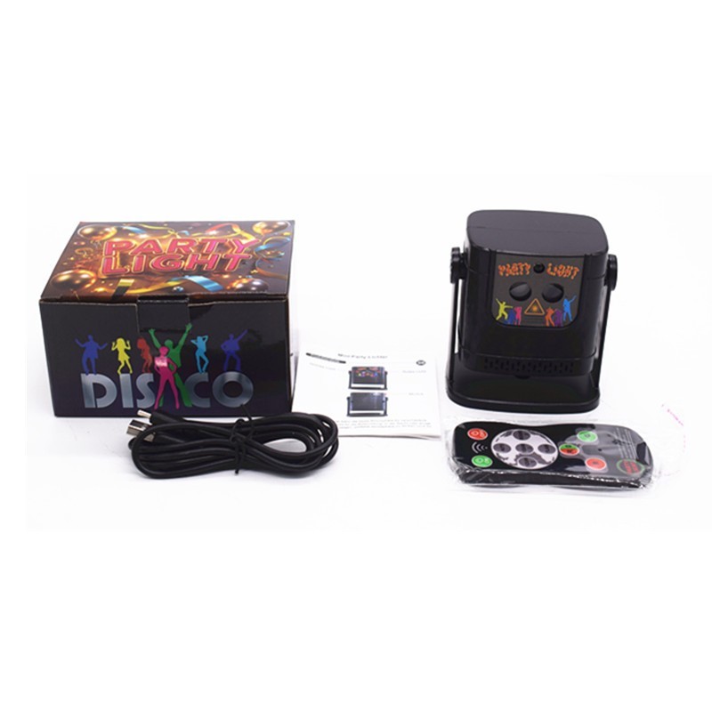 60 Patterns Laser Projector Stage Light LED RGB DJ Disco KTV Show Party Lighting