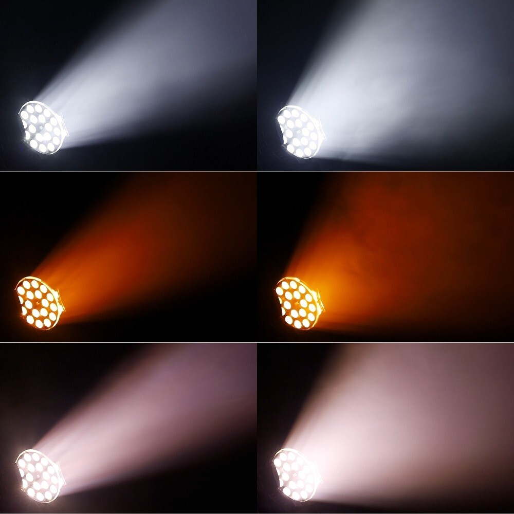 New Version Zoom 18x18W 6in1 LED Par Light 10-60 degree Wedding Show Party Stage