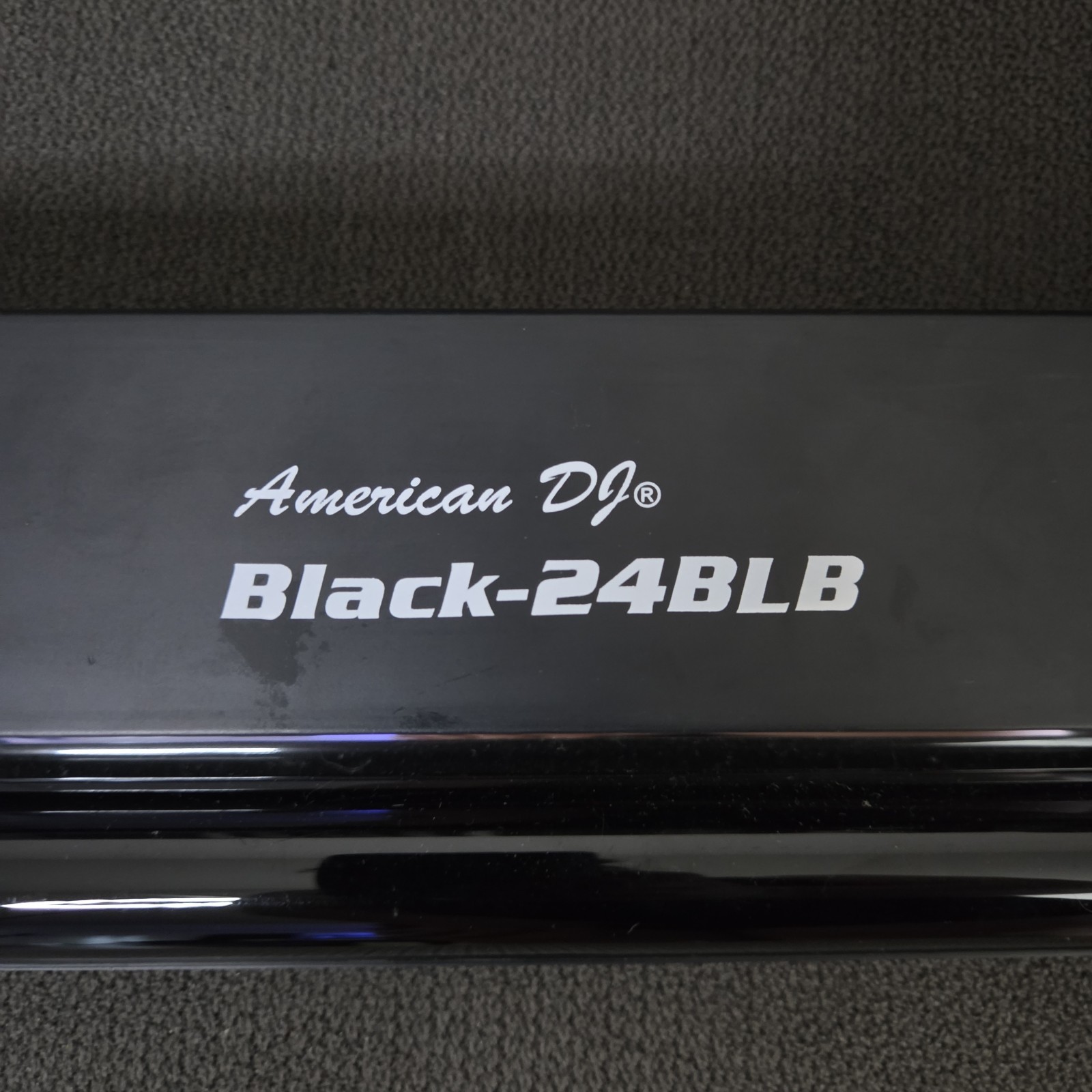 American DJ Black-24BLB 24-inch UV Fluorescent Black Light Tube and Fixture 2pk