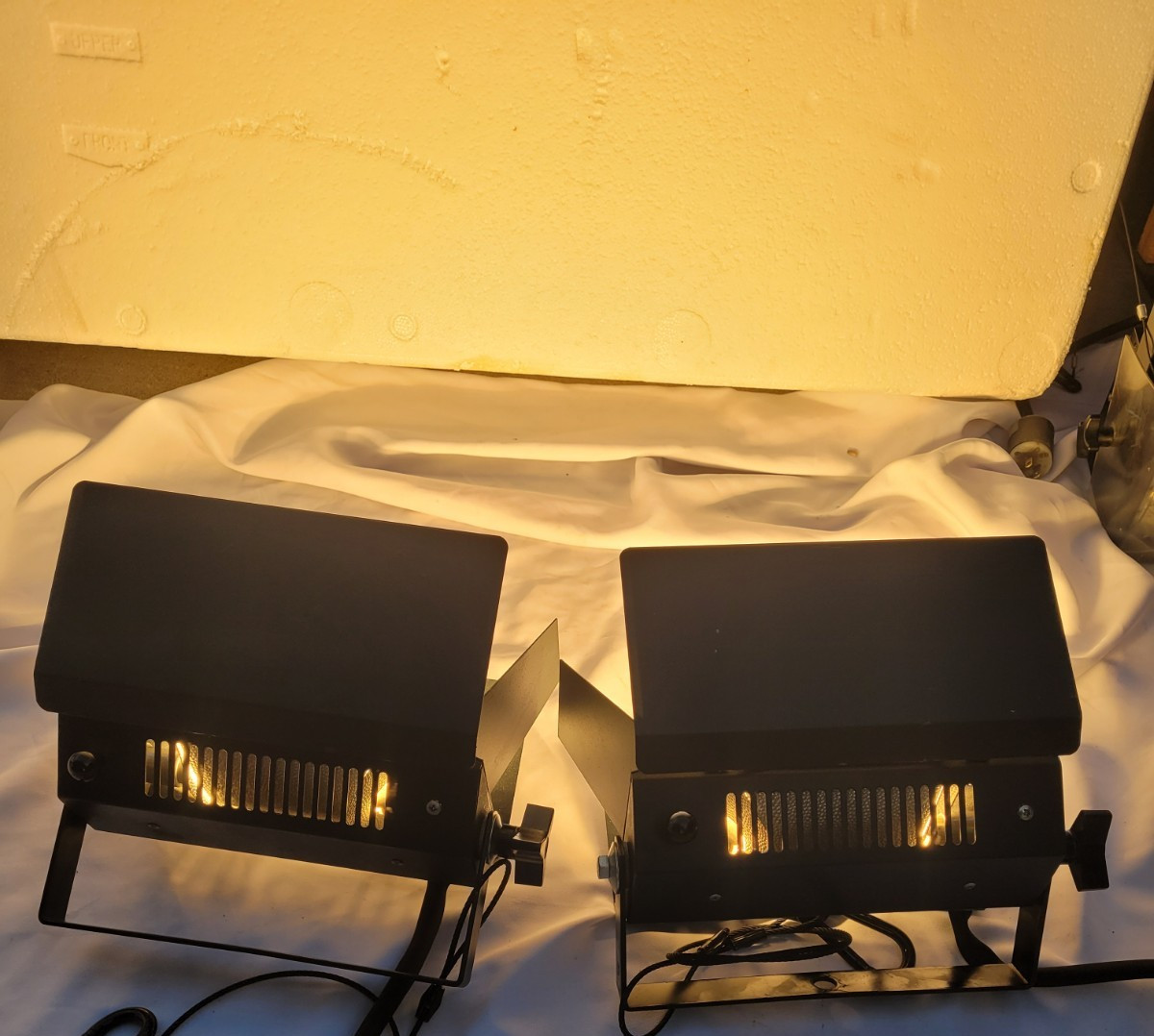 Lot of 2 Mini stage lights