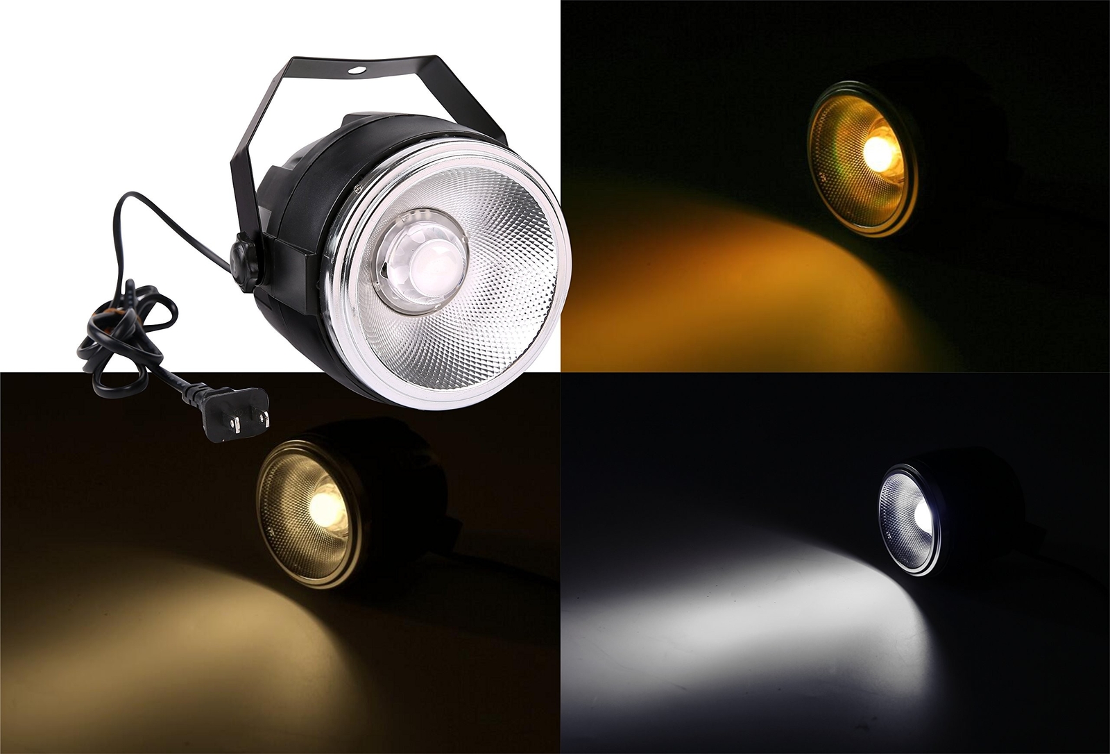 Par LED Stage Light,SENLAN LED 40W Double White/Cool White&Warm White par LED…