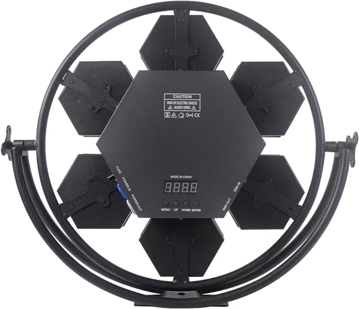 7 Head LED Retro Background Effect Light, DJ Disco Stage Lights, 1PC