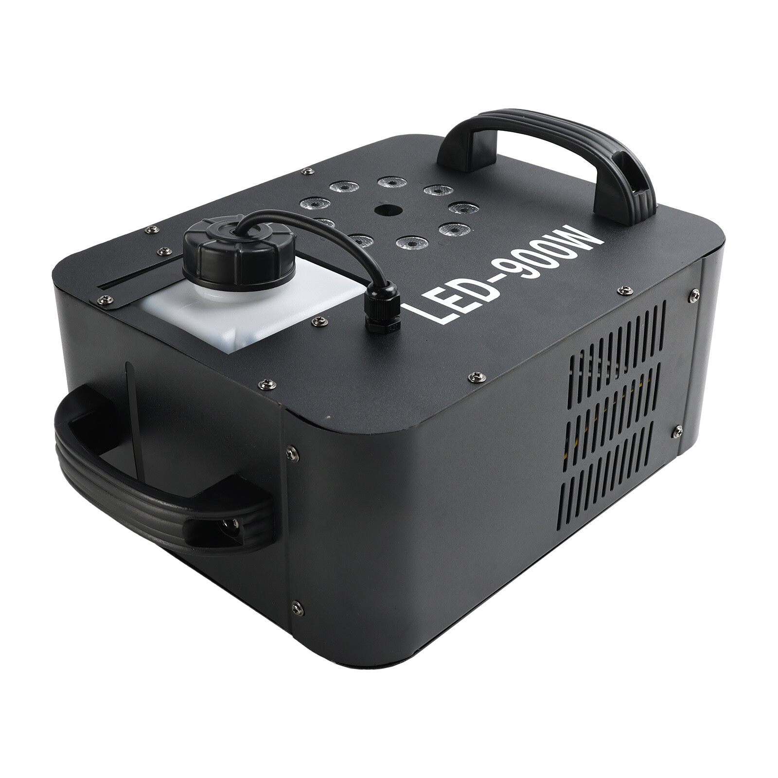 900W RGB LED Light Smoke Fog Machine DMX Stage Fogger DJ Spray Smoke Effect E4