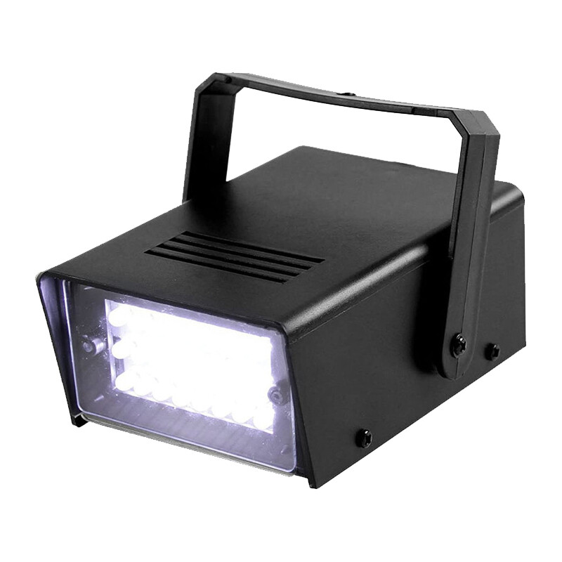 110V luces led para fiestas de discoteca Luces estroboscópicas de DJ Luz blanca