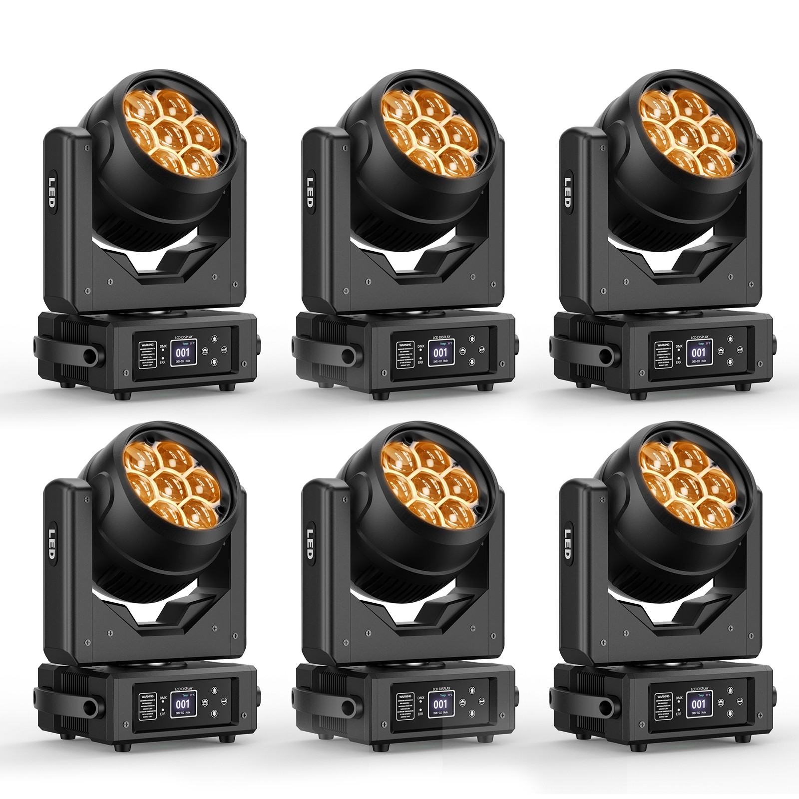 280W LED Wash Moving Head Light RGBW Beam Effect Zoom DMX DJ Club Lighting