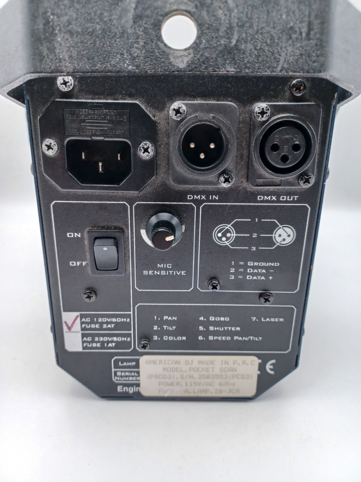 American DJ Pocket Scan Stage Light Effect Unit – Fully Working