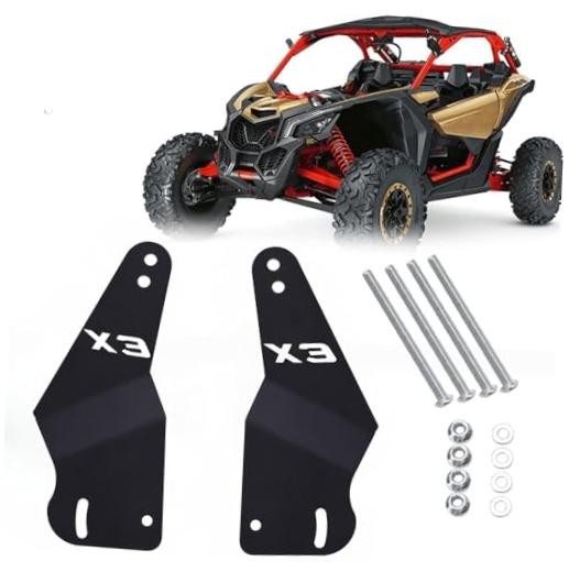 50” LED Light Bar Mounting Brackets for Can-am 50″ Roof Light Brackets