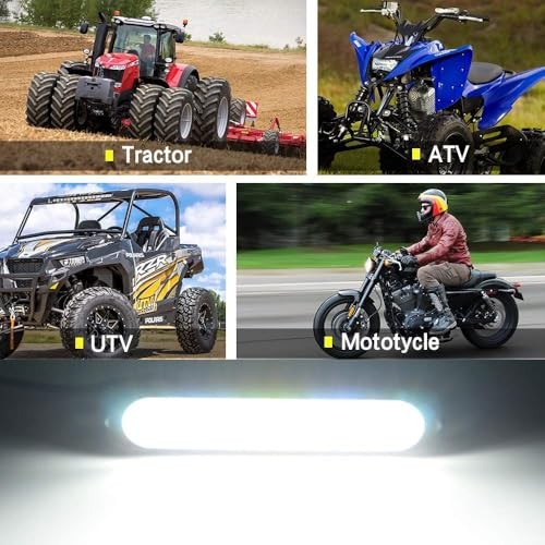 Universal 2-Pack 10W LED Mini Light Bar – 2PCS – 10-LED Light Bar